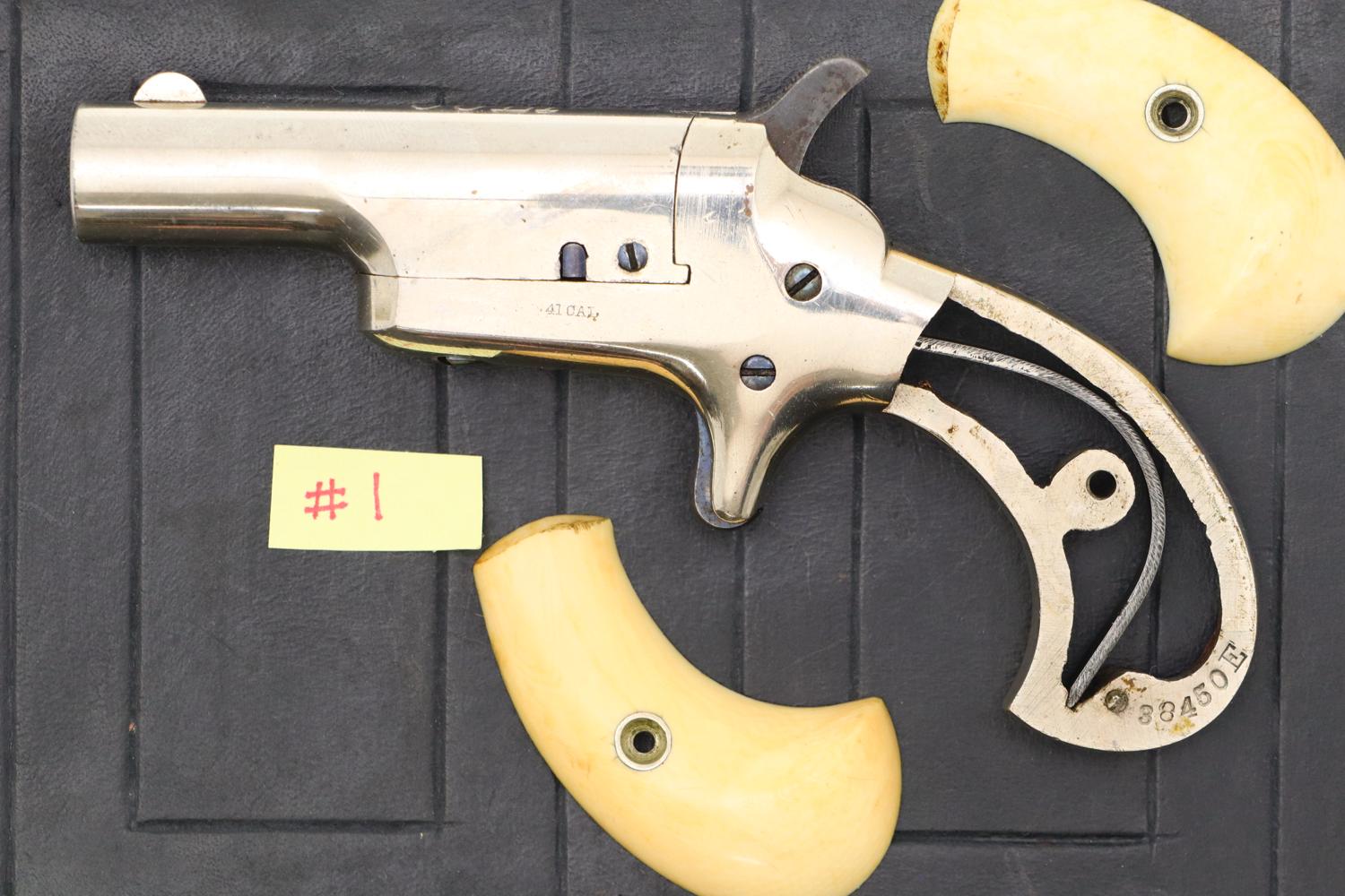 Colt Third Model Derringer Pair, .41 Caliber, 38450E, 38454E, O-124 - Image 8