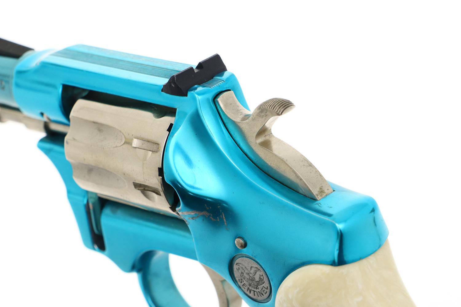 High Standard Sentinel R-101, Turquoise, Revolver, 792363