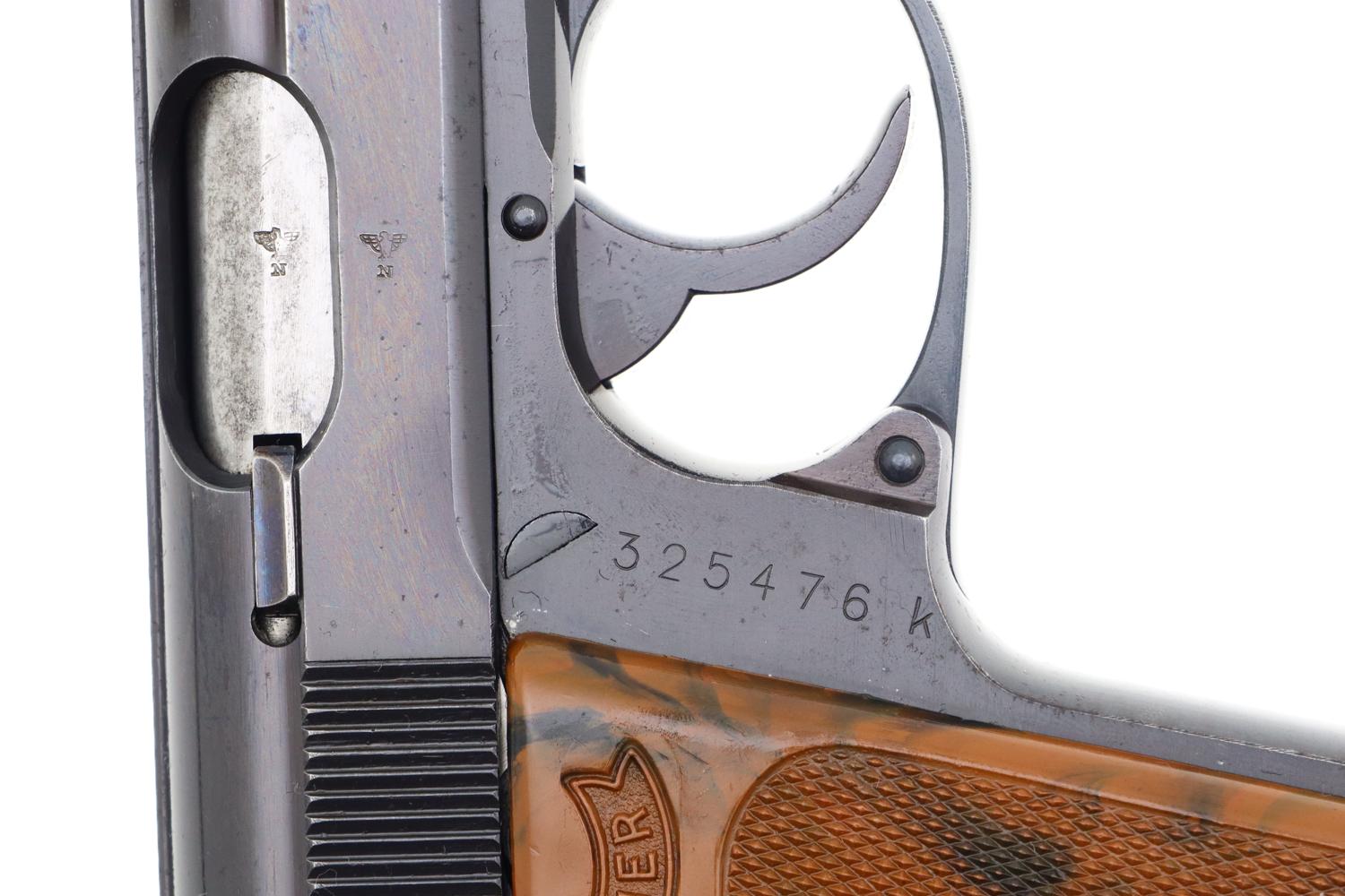 Walther PPK Pistol, Eagle/C, War Trophy (Capture Papers), 325476K, FB01474 - Image 11