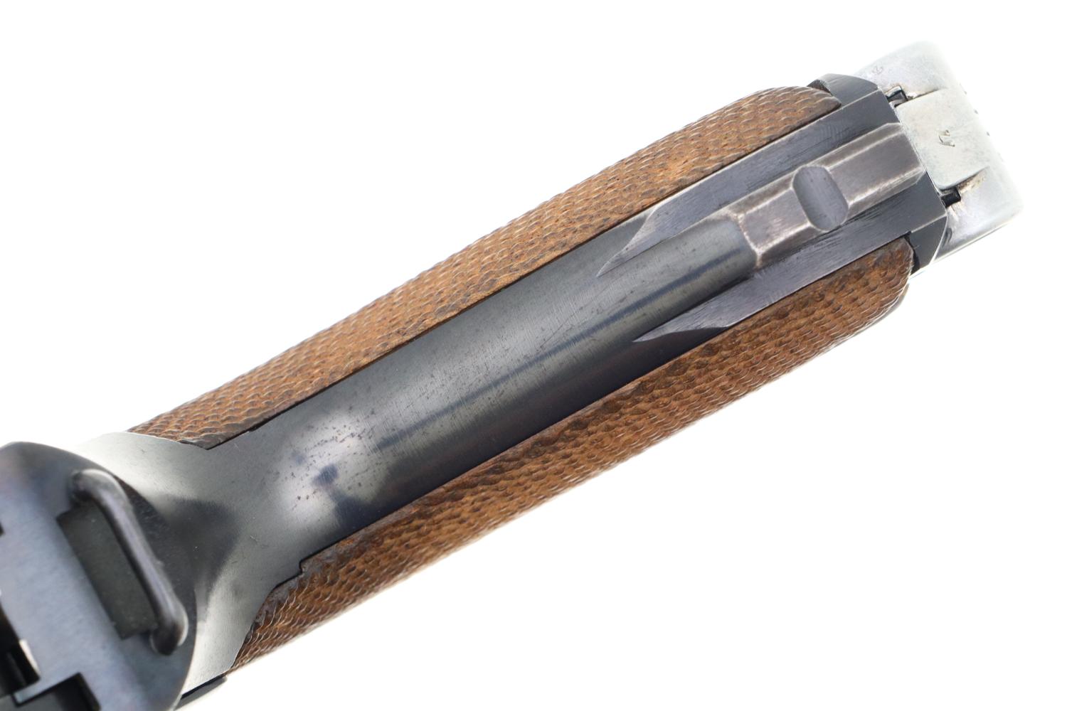 Mauser German Luger Rig, 1942, Police Eagle L, Matching Mags, FB01404 - Image 8