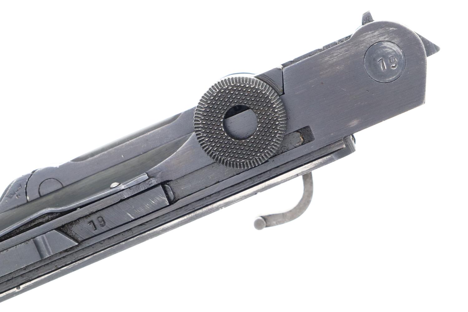 Mauser German Luger Rig, 1942, Police Eagle L, Matching Mags, FB01404 - Image 10