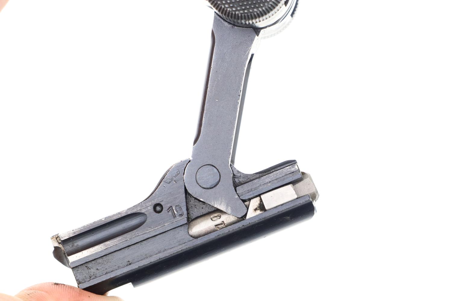 Mauser German Luger Rig, 1942, Police Eagle L, Matching Mags, FB01404 - Image 11