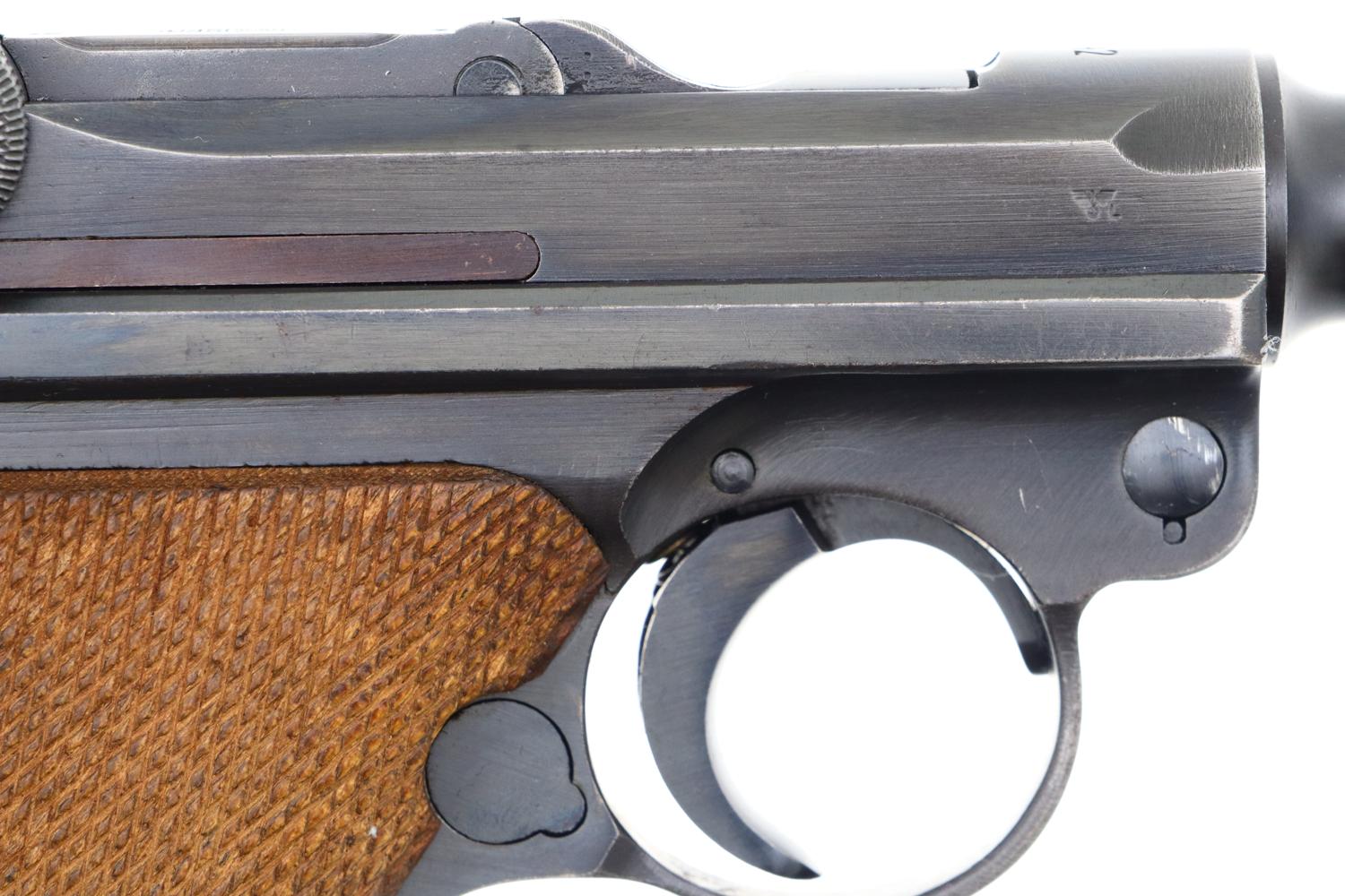Mauser German Luger Rig, 1942, Police Eagle L, Matching Mags, FB01404 - Image 13