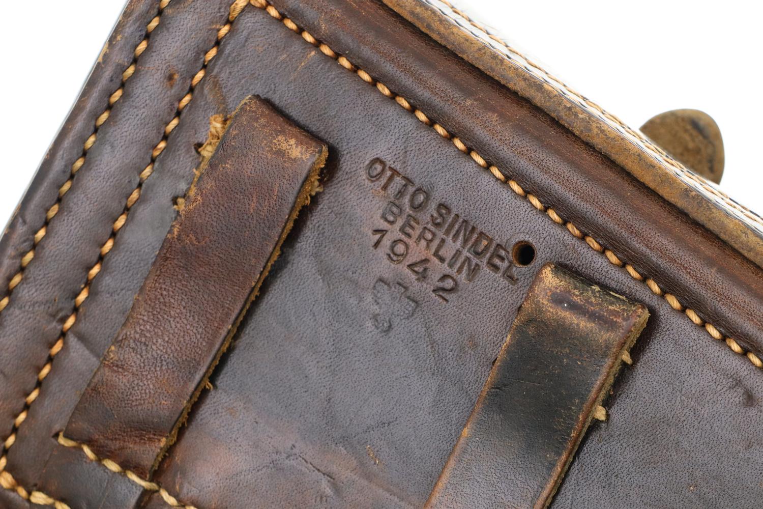 Mauser German Luger Rig, 1942, Police Eagle L, Matching Mags, FB01404 - Image 18