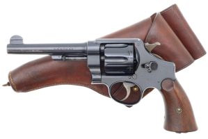S&W Model 1917 Army Revolver, Holster, Cal .45, 5625, FB01522