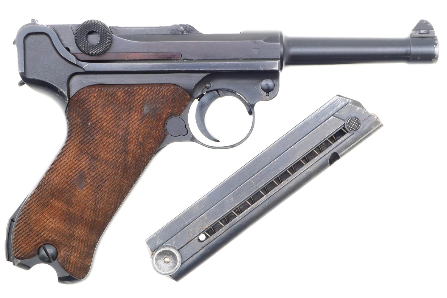 Mauser P08 Luger, Police Eagle L, 1942, 7901Y, FB01403 - Image 2