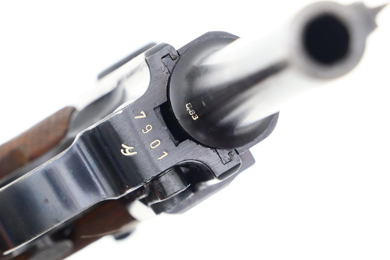 Mauser P08 Luger, Police Eagle L, 1942, 7901Y, FB01403 - Image 8