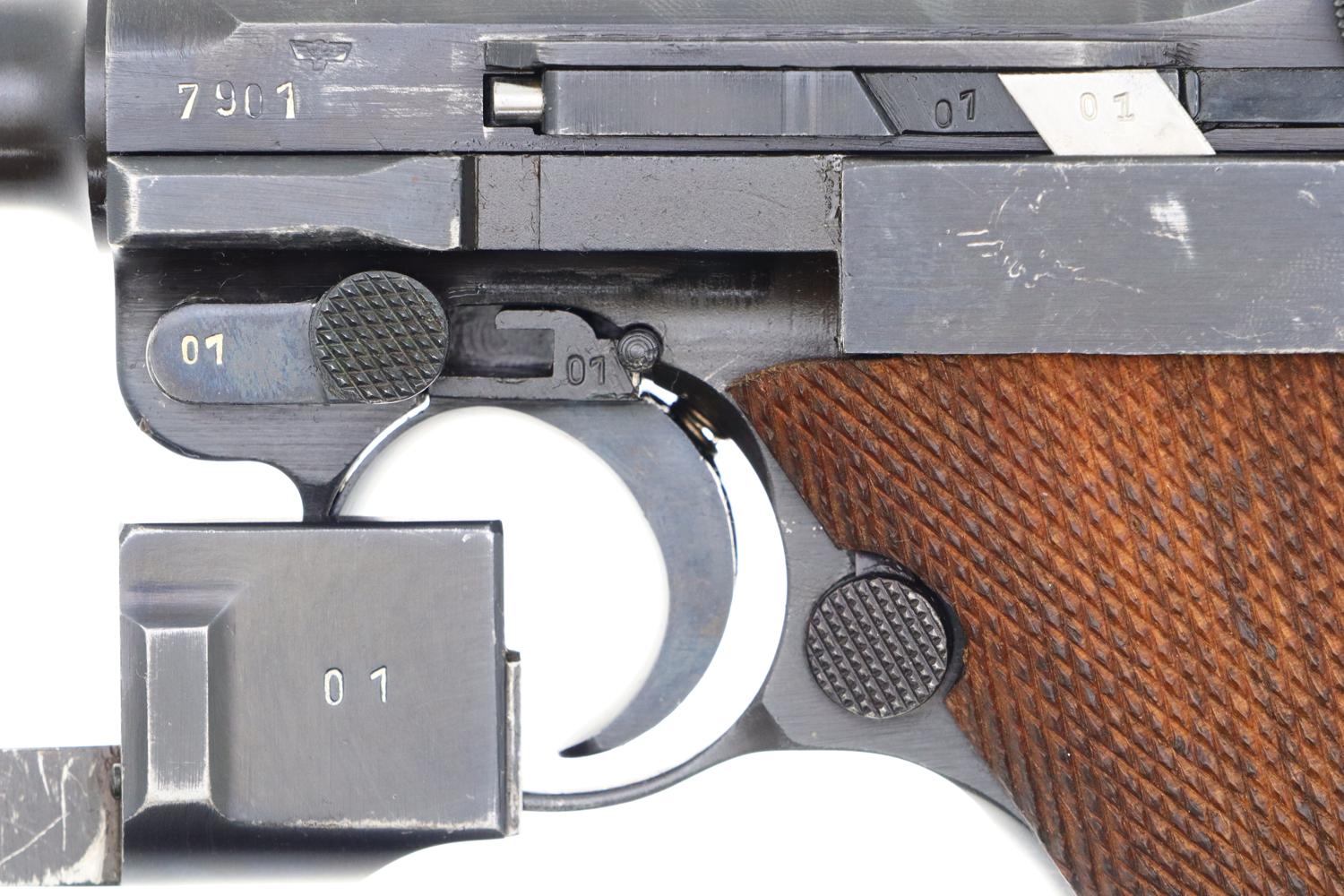 Mauser P08 Luger, Police Eagle L, 1942, 7901Y, FB01403 - Image 13