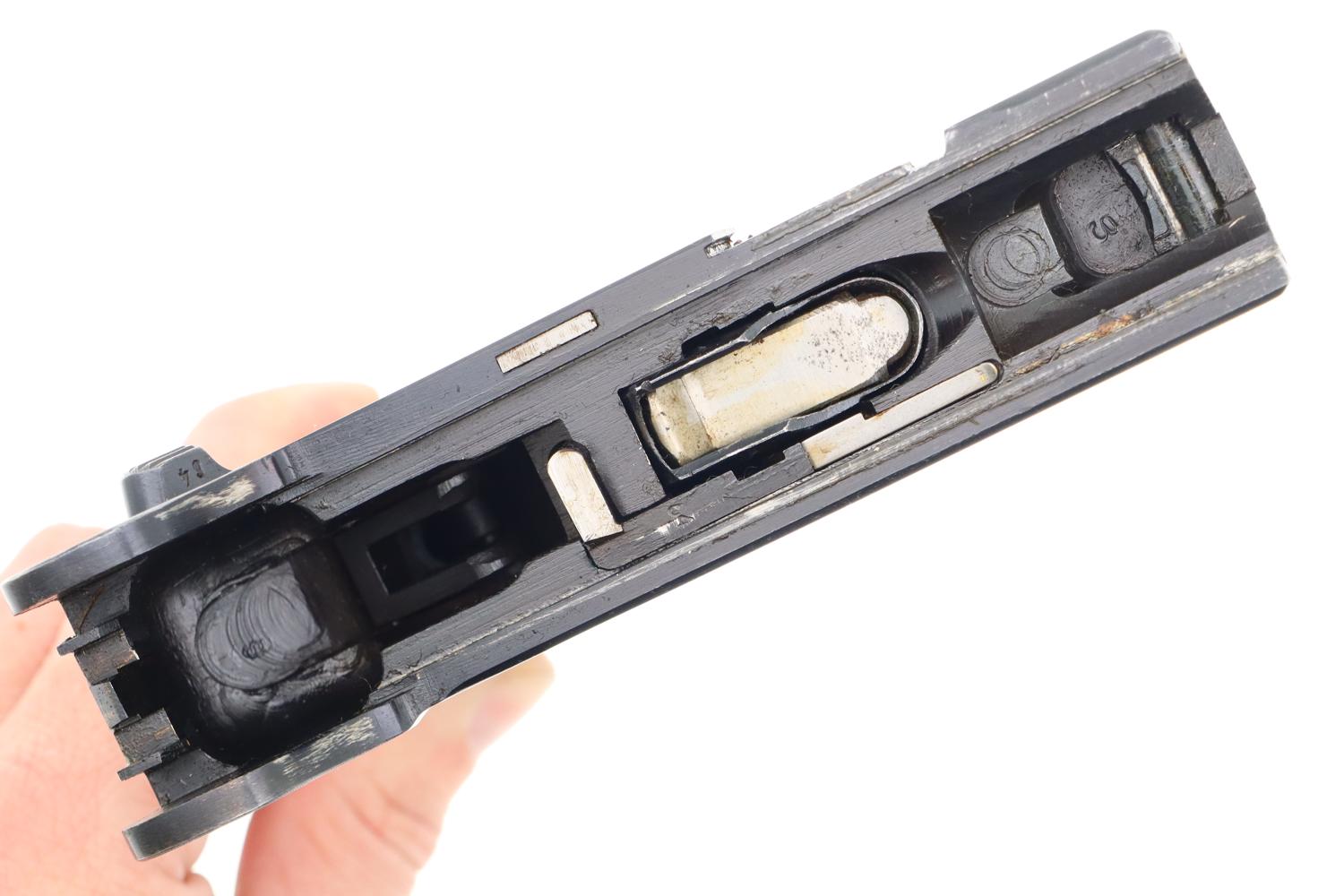 Mauser German Luger Rig, 1942, Police Eagle L, Matching Mags, FB01406 - Image 12