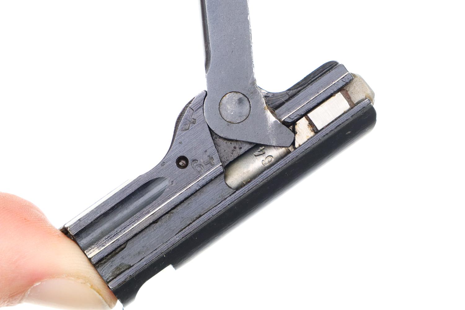 Mauser German Luger Rig, 1942, Police Eagle L, Matching Mags, FB01406 - Image 14