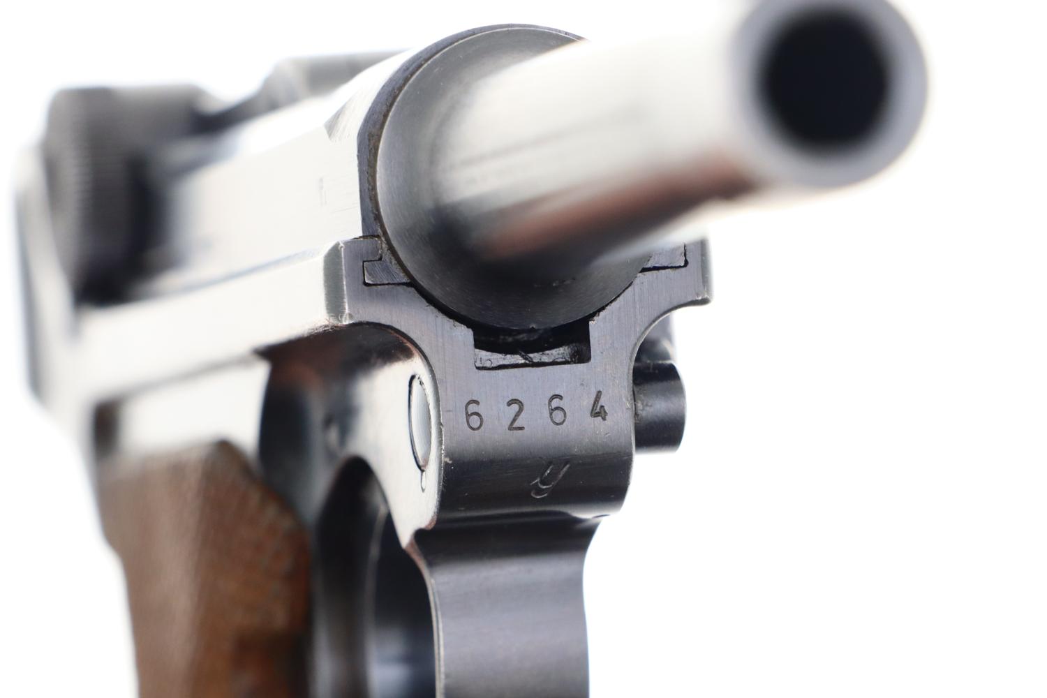 Mauser German Luger Rig, 1942, Police Eagle L, Matching Mags, FB01406 - Image 17