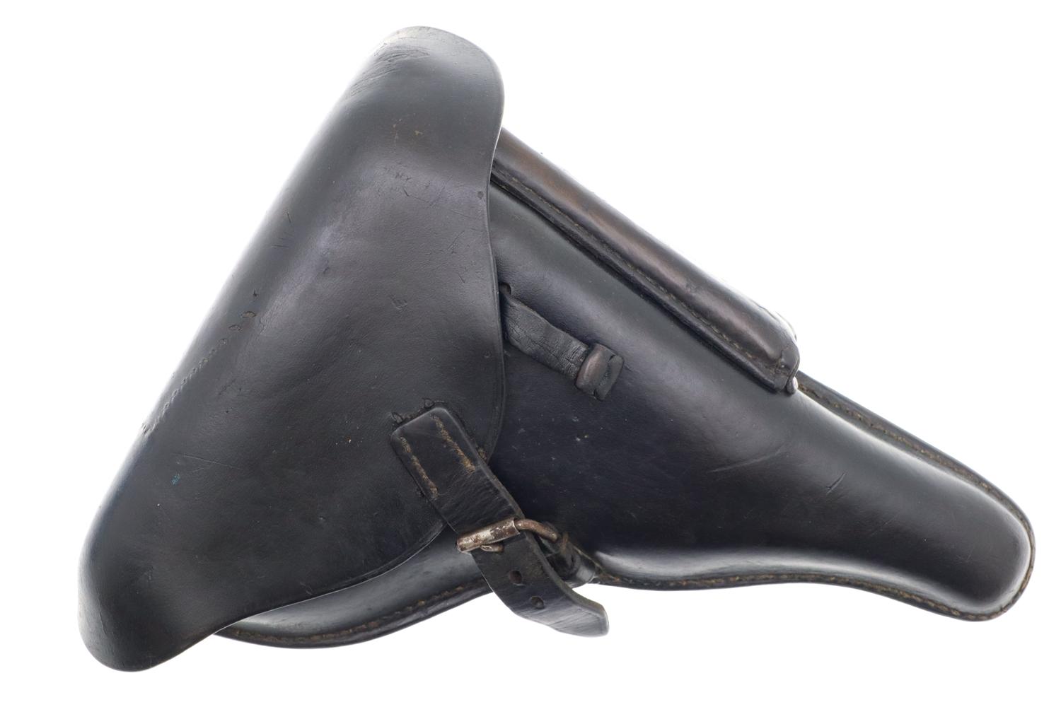 Mauser German Luger Rig, 1942, Police Eagle L, Matching Mags, FB01406 - Image 19