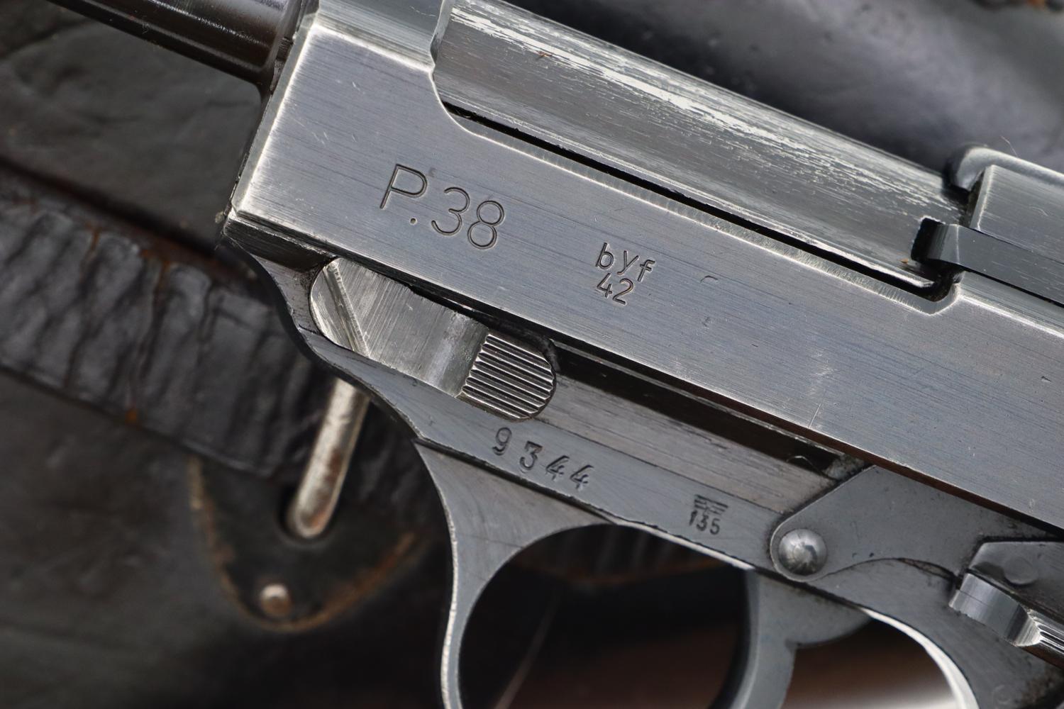Mauser P38, First Year Production, byf 42, 9344, FB01495