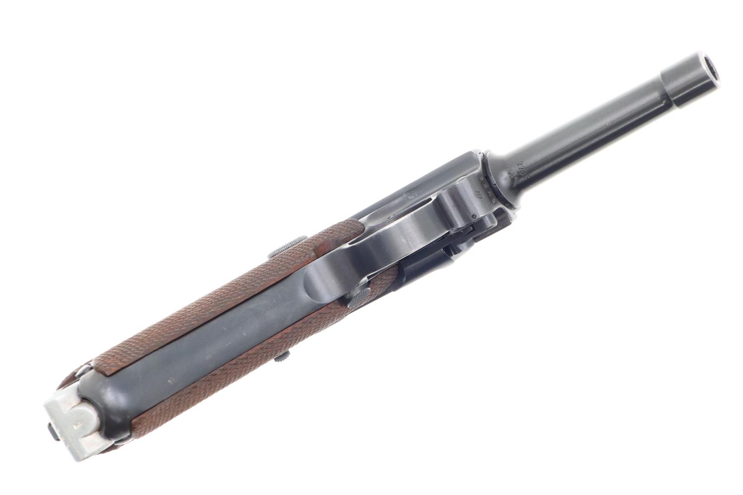 Mauser German Luger Rig, 1939, Police Eagle C, Matching Mags, FB01405 - Image 8