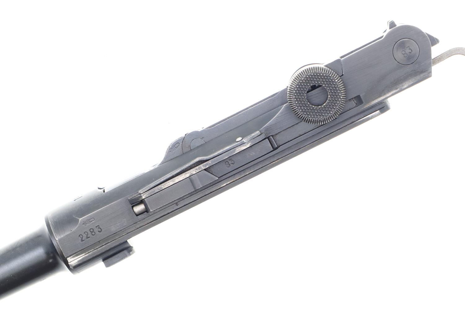 Mauser German Luger Rig, 1939, Police Eagle C, Matching Mags, FB01405 - Image 15