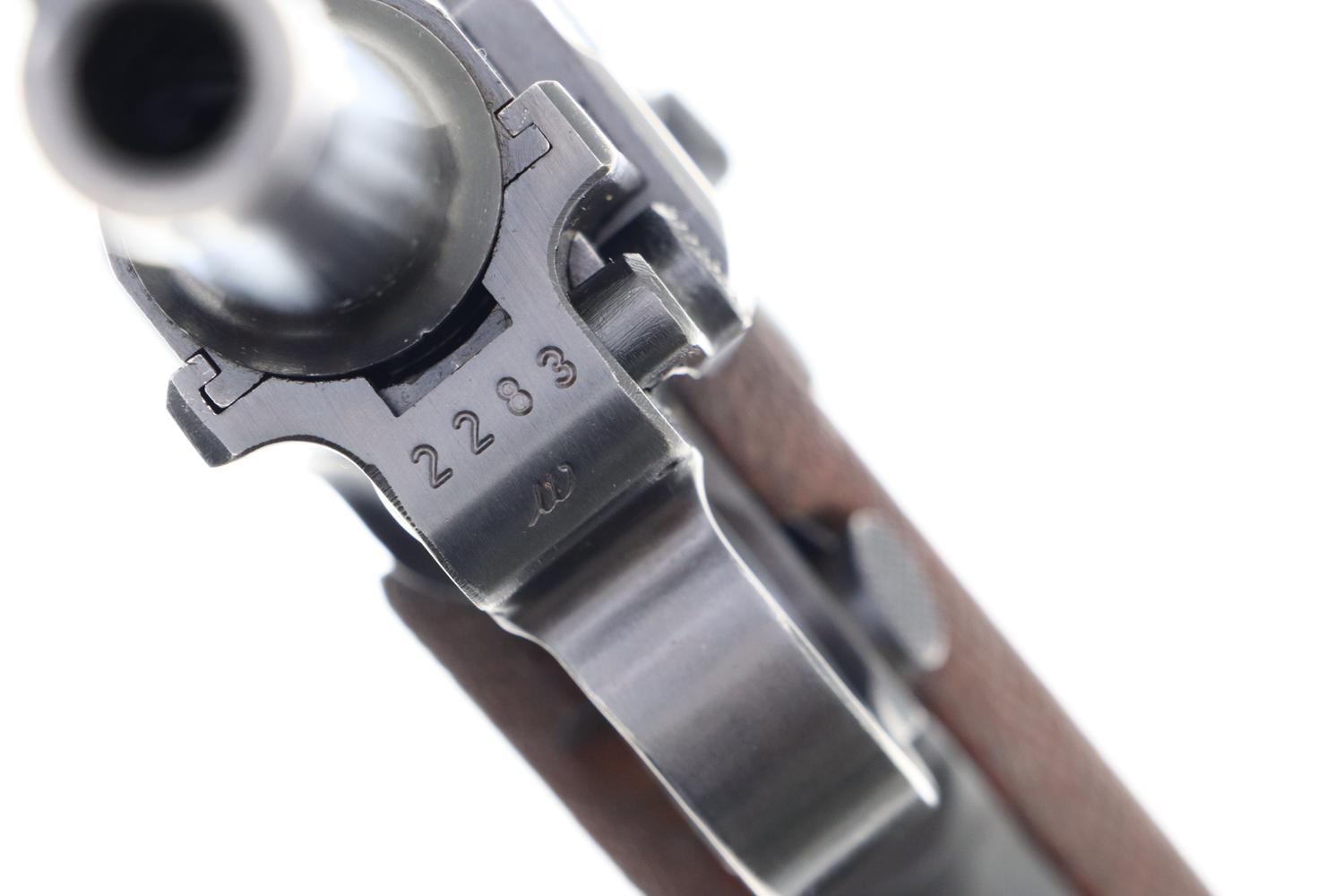 Mauser German Luger Rig, 1939, Police Eagle C, Matching Mags, FB01405 - Image 16