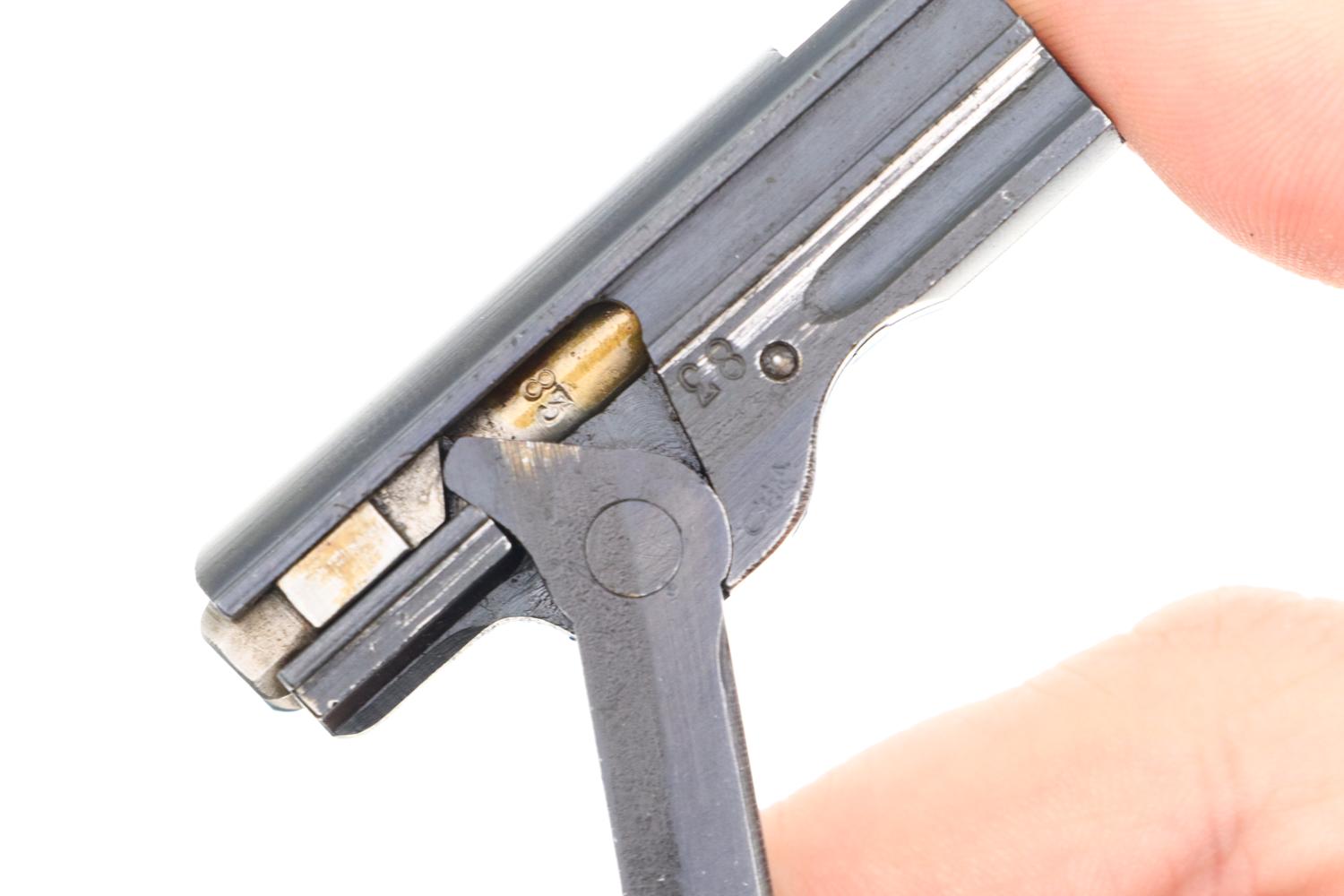 Mauser German Luger Rig, 1939, Police Eagle C, Matching Mags, FB01405 - Image 19