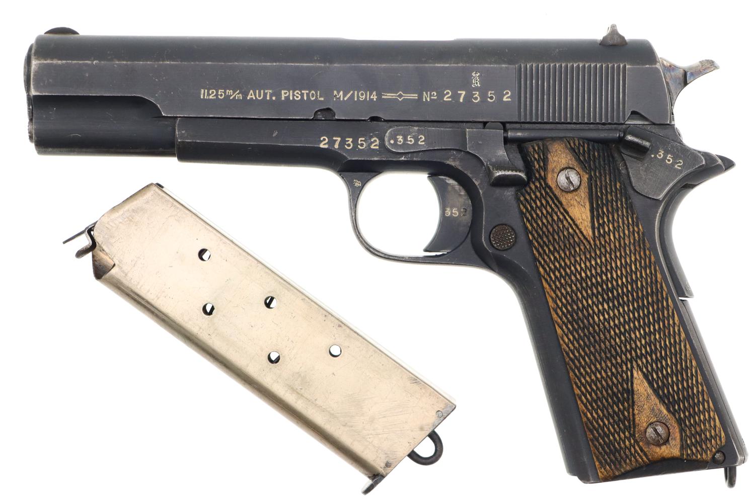 Norwegian Kongsberg 1914, Dated 1942, Factory Letter, 27352, FB01463 - Image 2