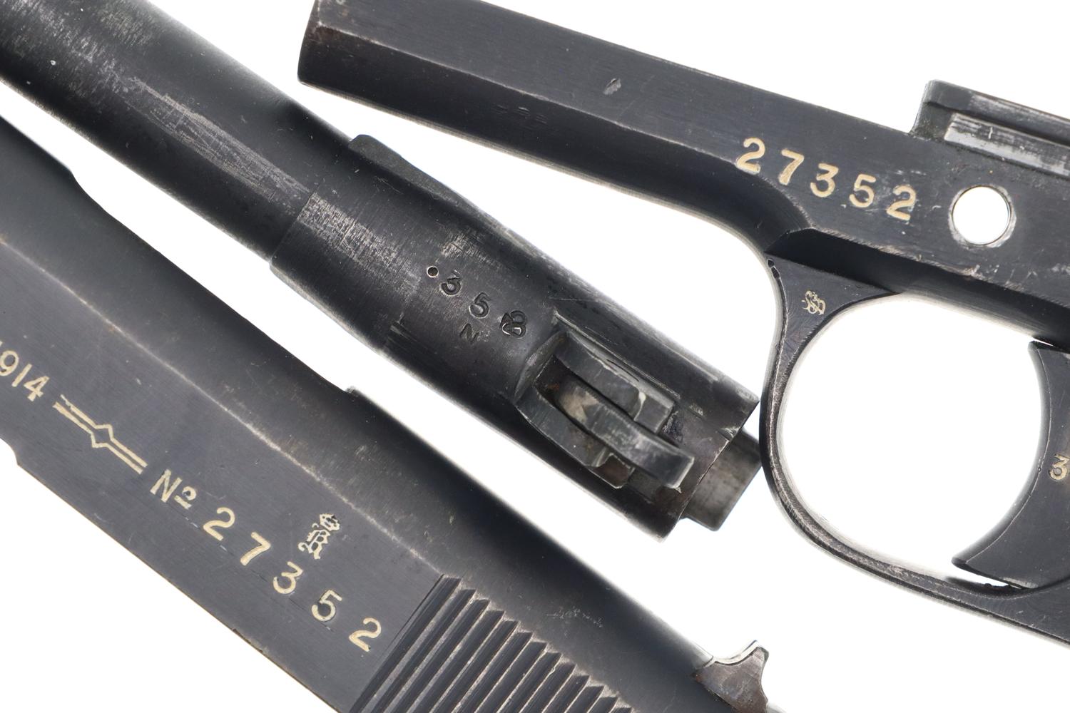 Norwegian Kongsberg 1914, Dated 1942, Factory Letter, 27352, FB01463 - Image 11