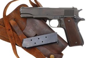 Remington Rand Pistol, M1911A1, 1943, Shoulder Holster, 1421667, FB01418