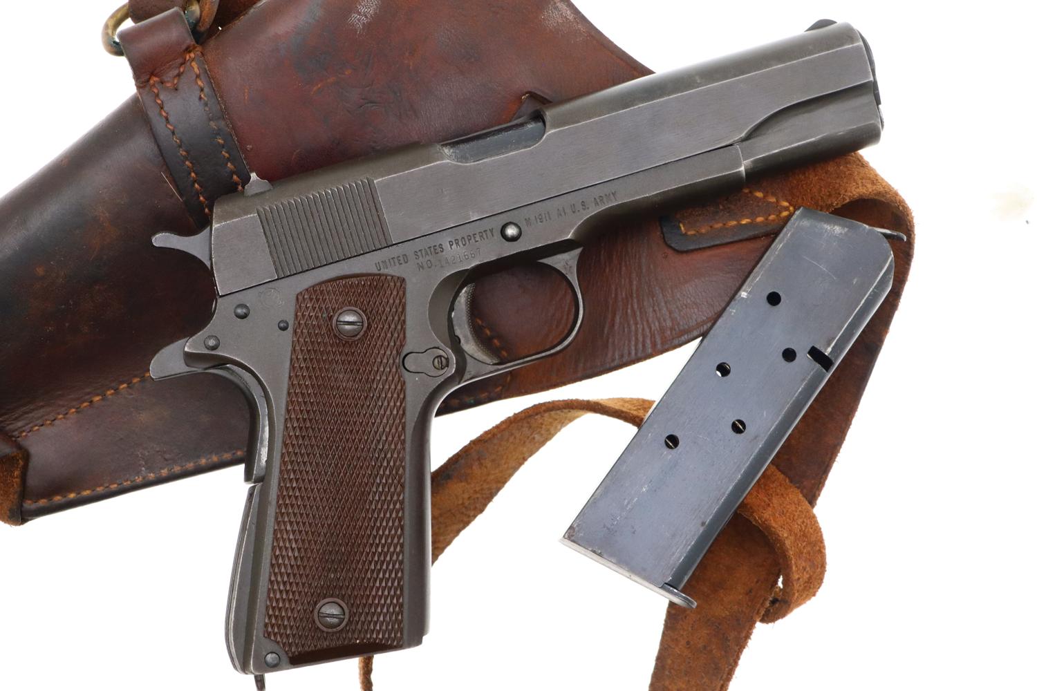 Remington Rand Pistol, M1911A1, 1943, Shoulder Holster, 1421667, FB01418 - Image 2