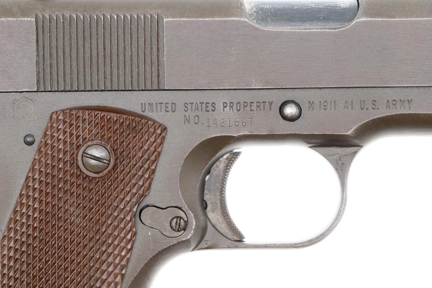 Remington Rand Pistol, M1911A1, 1943, Shoulder Holster, 1421667, FB01418 - Image 8