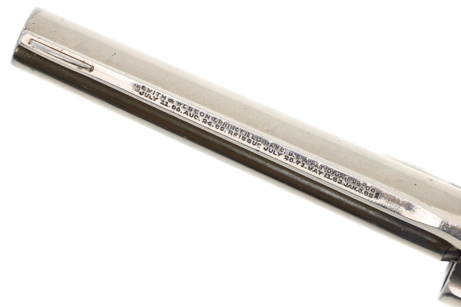 S&W, Double Action 32 Revolver, 4th Model, Nickel, 80676, FB01391 - Image 10