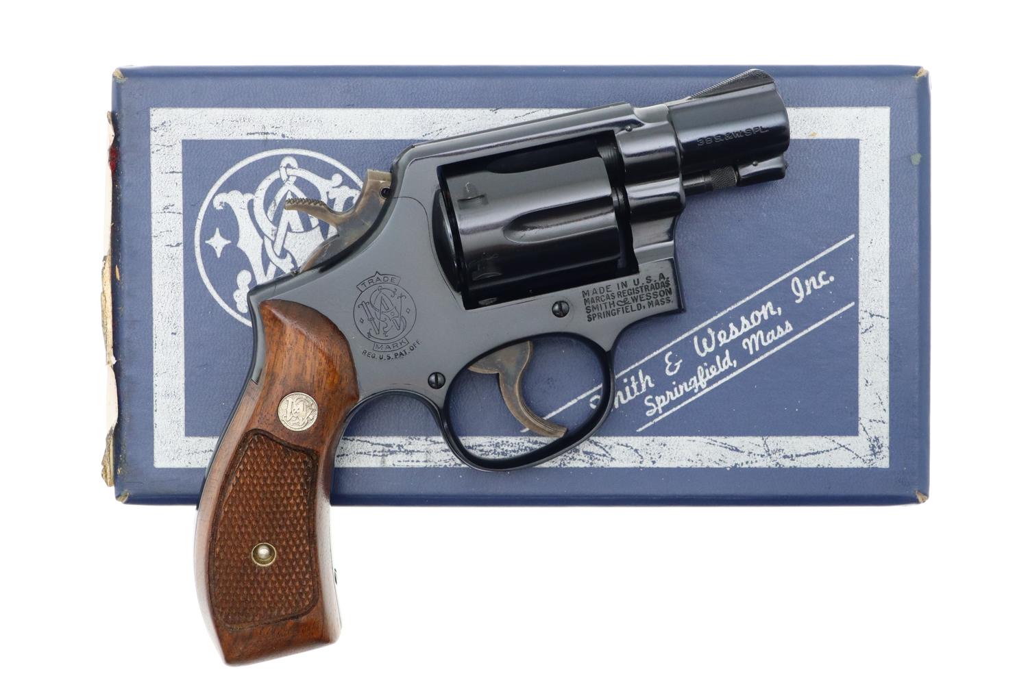S&W Model 10-5 Revolver, U.S. Military, Matching Box