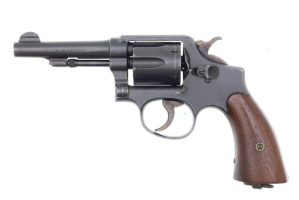 S&W Victory Revolver, WWII, .38 S&W Special, 367456, FB01525