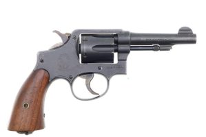 S&W Victory Revolver, WWII, .38 S&W Special, 367456, FB01525