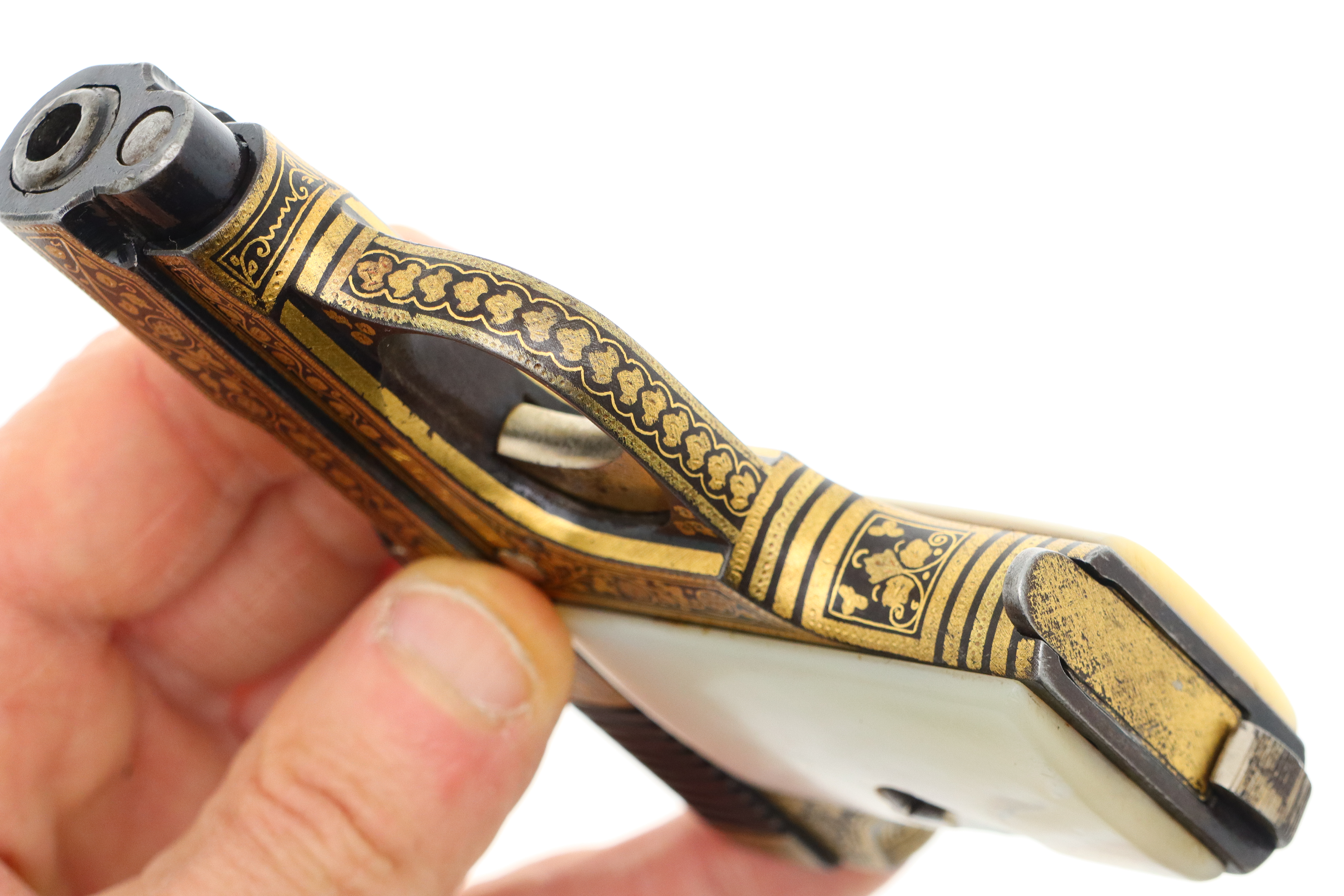 Spanish Destroyer, Gold Damascened, Cal 6.35, PCA-4 - Image 9