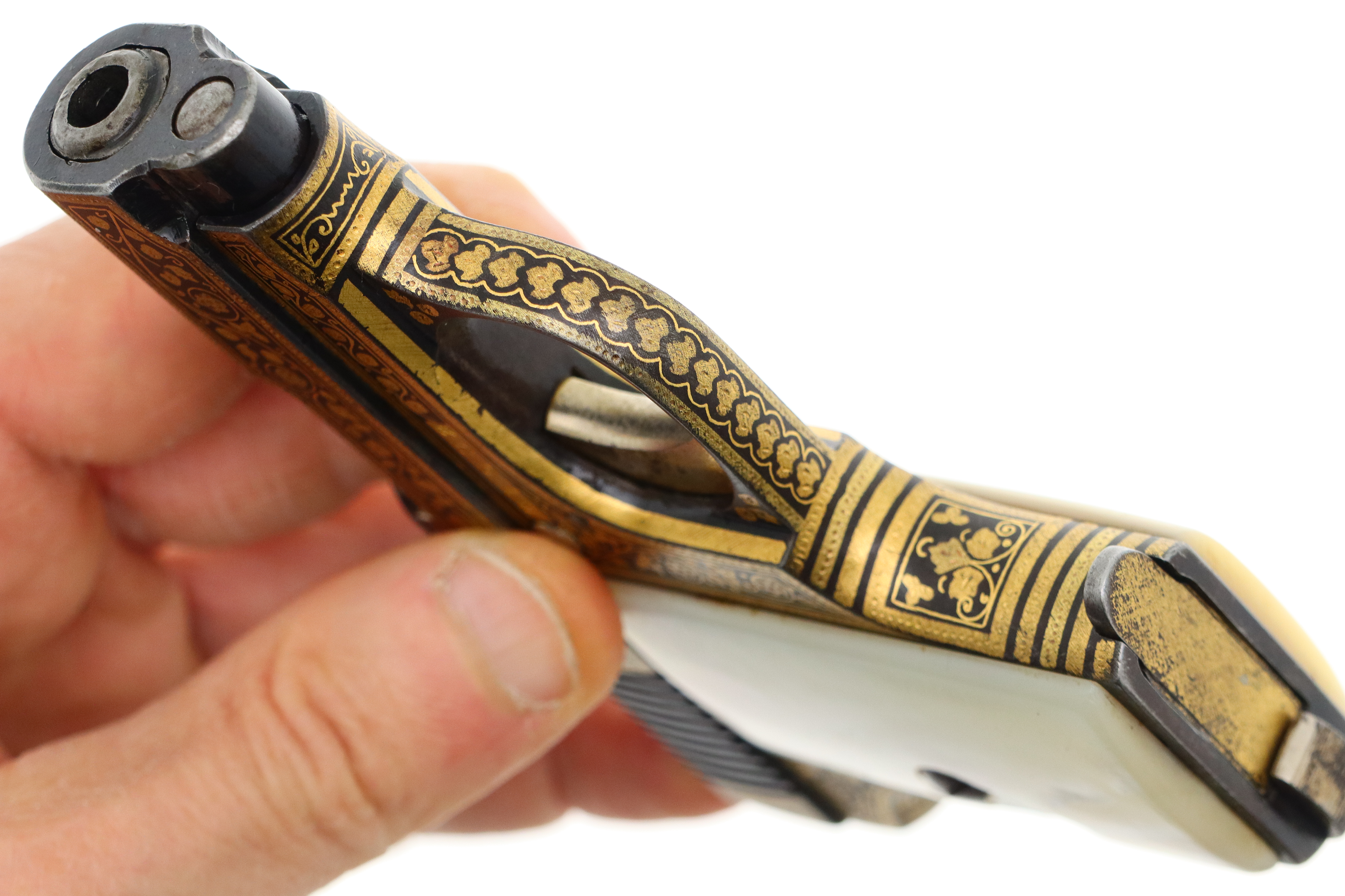 Spanish Destroyer, Gold Damascened, Cal 6.35, PCA-4 - Image 6