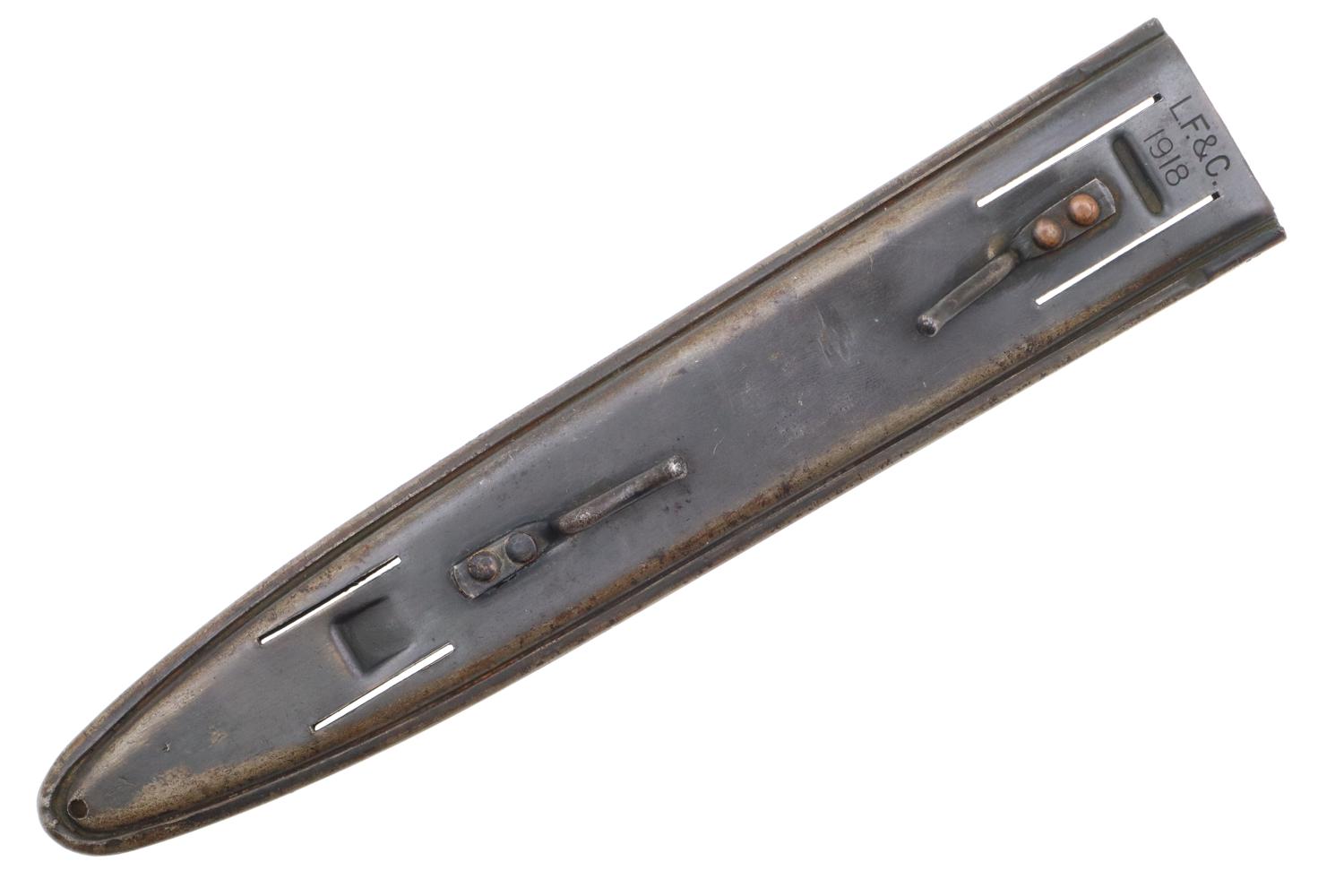 U.S. L. F. & C. 1918 Mark 1,  Trench Knife, X-353 - Image 8