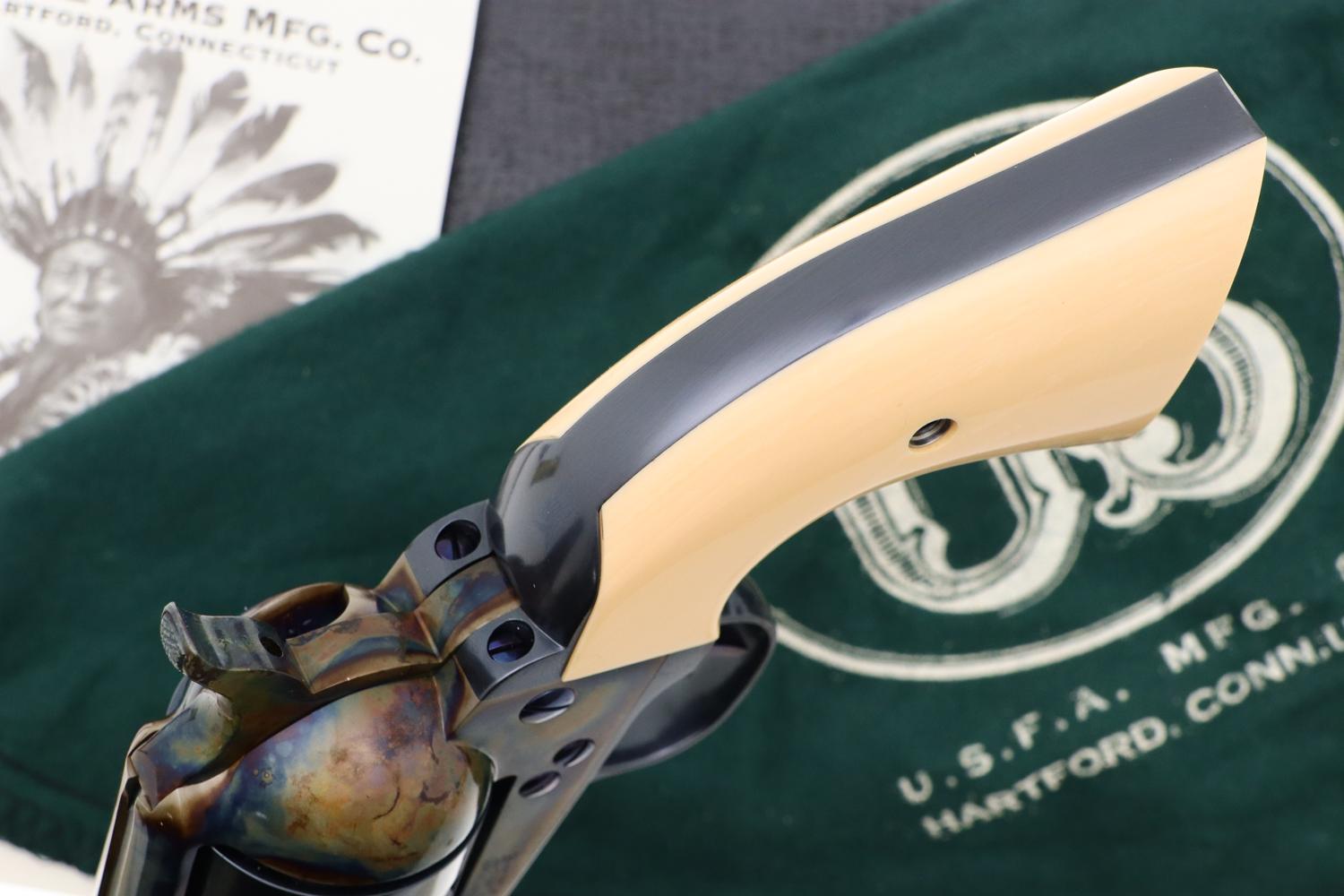 USFA SAA, Pre-war Features, Tru-Ivory Grips, Boxed, 23475, FB01600 - Image 12