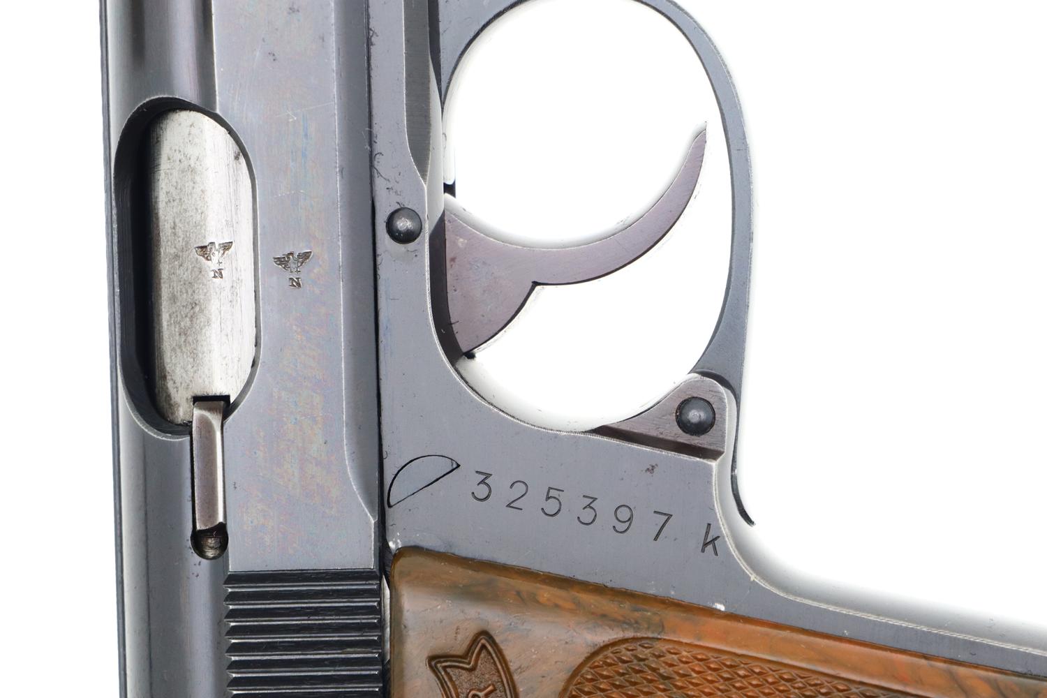 Walther PPK Pistol, 1941, German Police Eagle C, 7.65mm, 325397K, FB01475 - Image 6