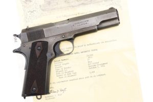 Colt 1911 Russian Contract, 1916, With Papers, C61908, FB01625