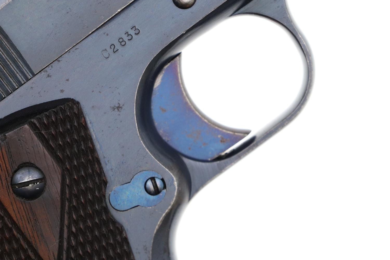 Colt Government Model, Super Early, Prewar, Commercial, C2833, FB01996 - Image 6