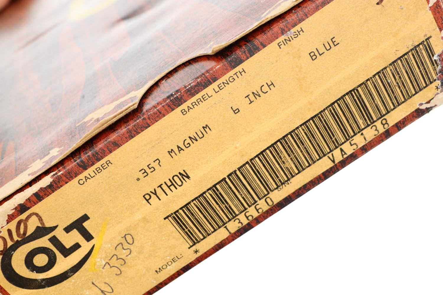 Colt Python Revolver, NIB, .357 Magnum, VA5138, FB01685 - Image 15