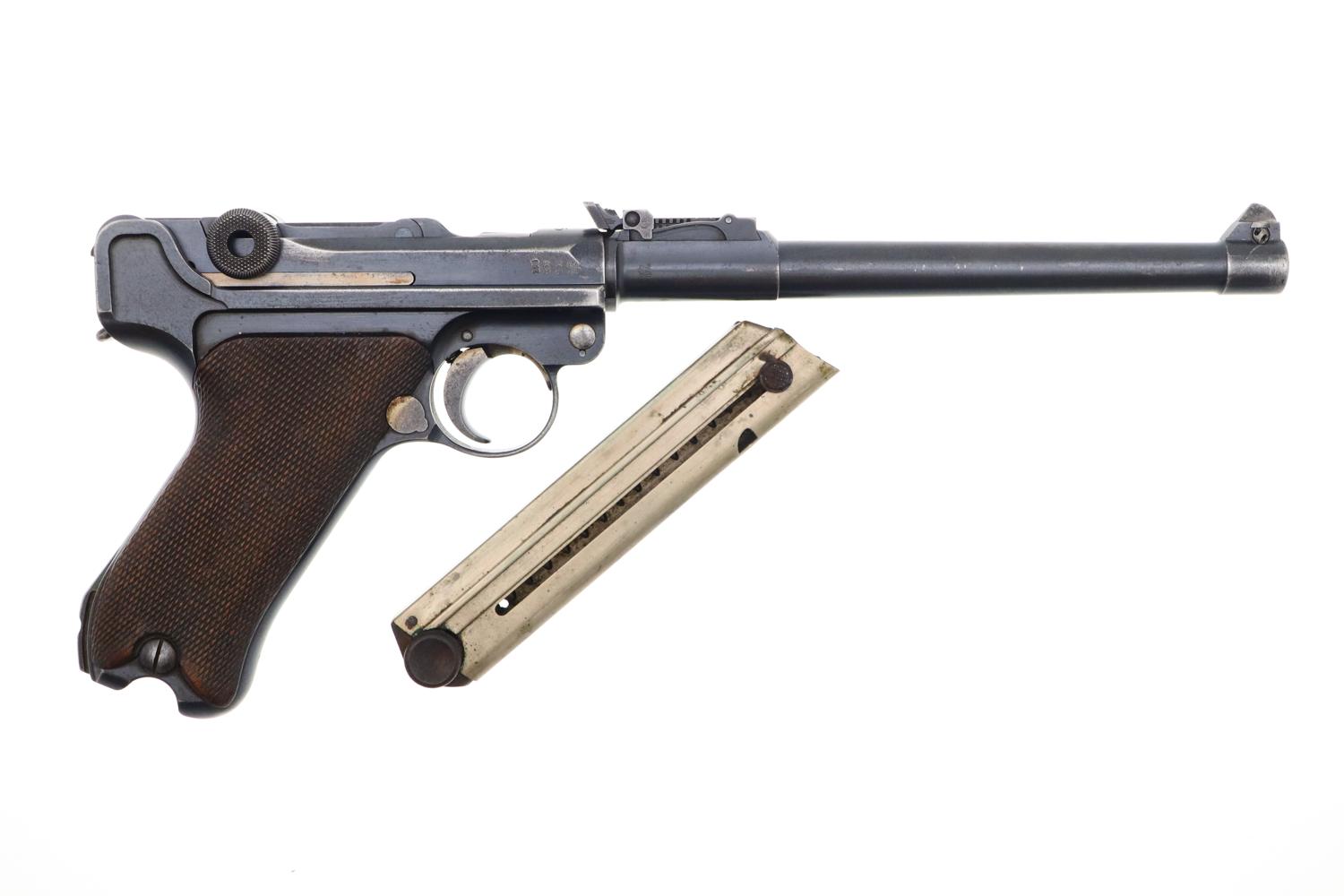 DWM Artillery Luger, 1915, Stock, WWI, German, 6881, FB01590 - Image 5