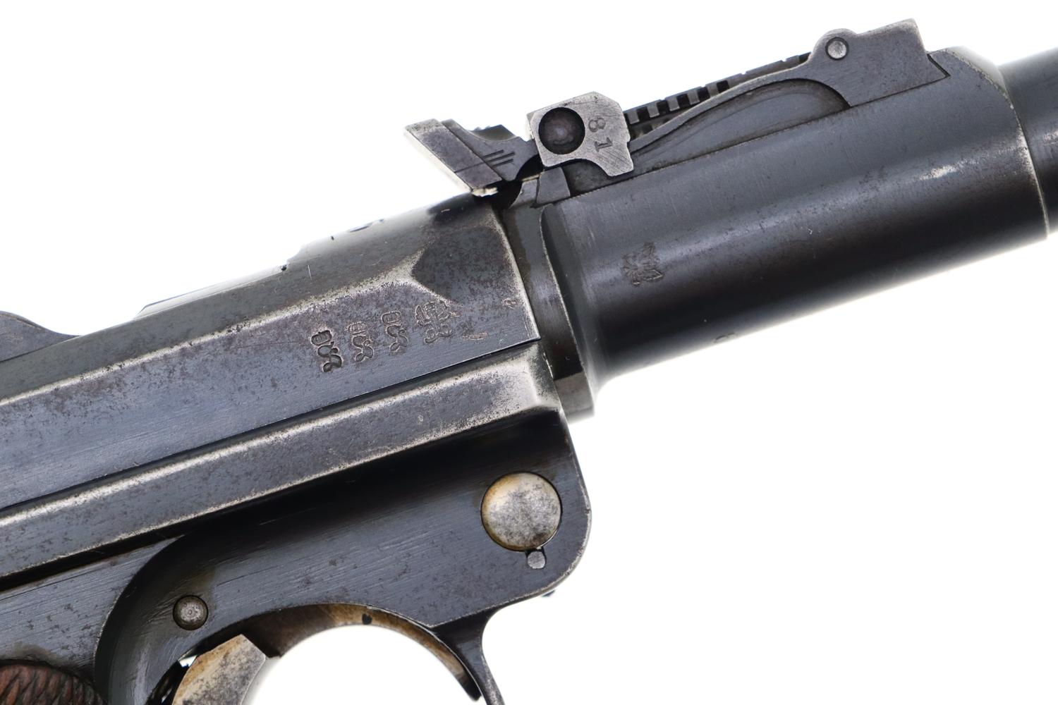 DWM Artillery Luger, 1915, Stock, WWI, German, 6881, FB01590 - Image 18