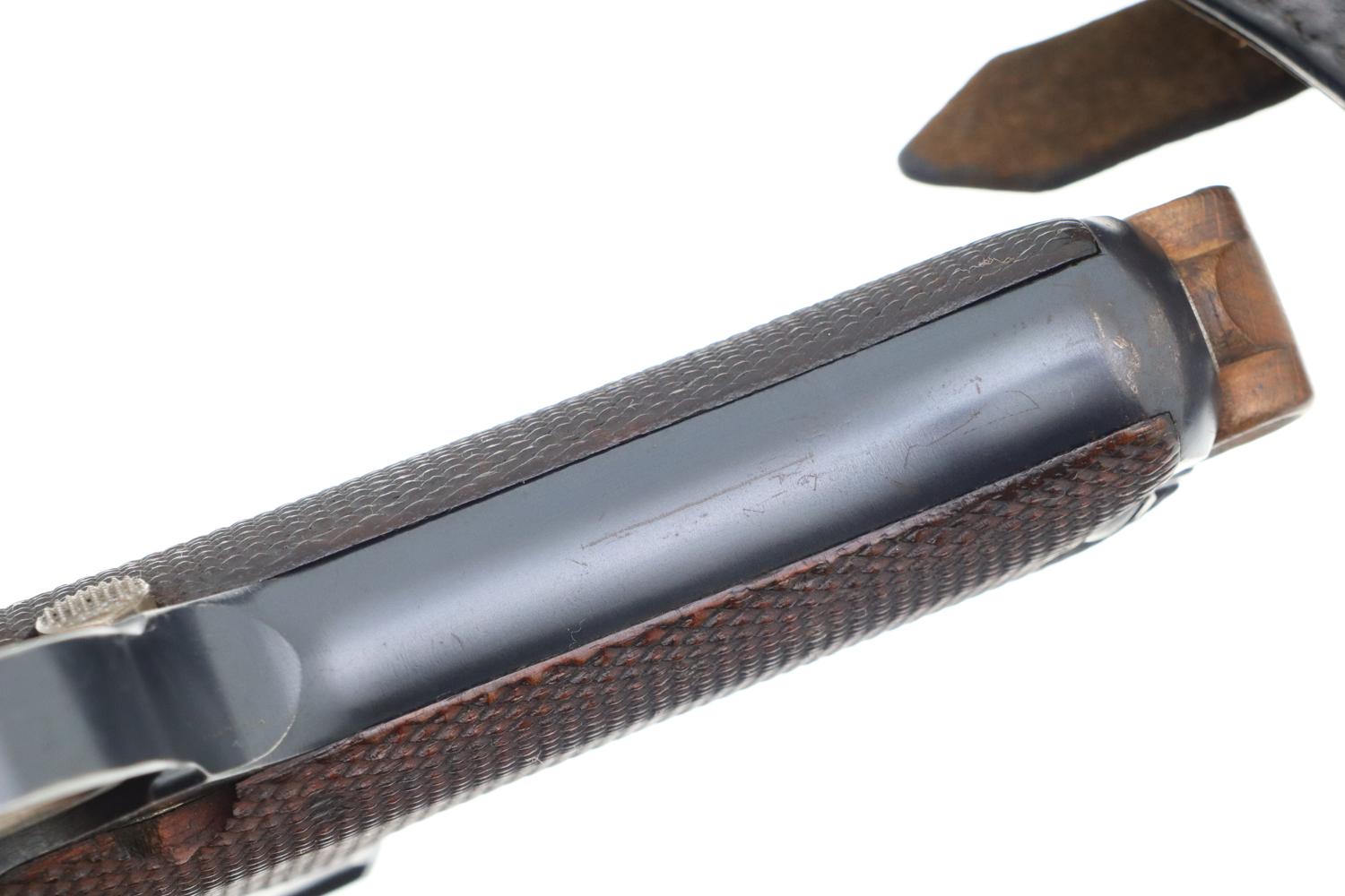 German Erfurt 1913-dated Military Luger Pistol, Holster, 1529b, FB00308 - Image 8