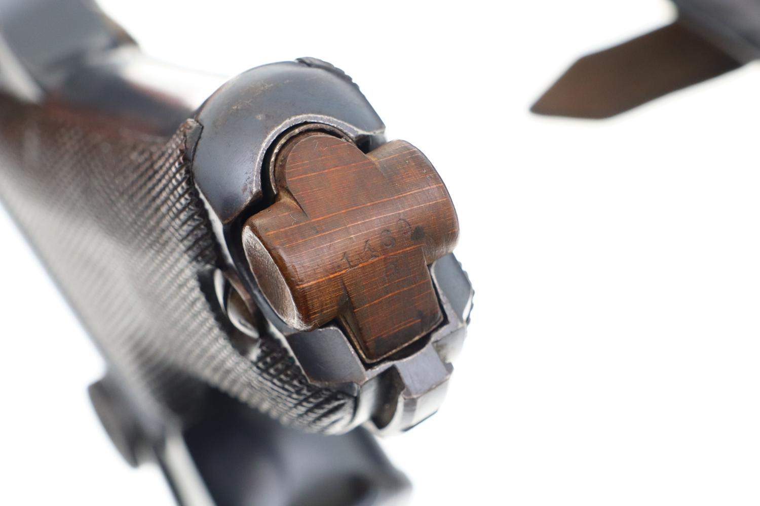 German Erfurt 1913-dated Military Luger Pistol, Holster, 1529b, FB00308 - Image 10