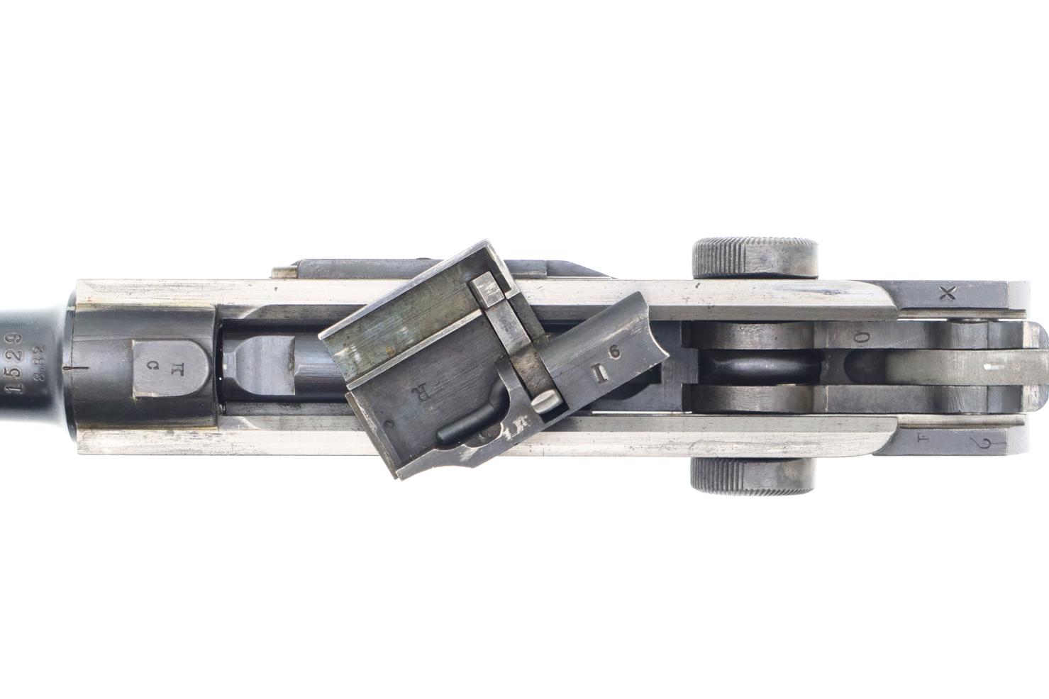 German Erfurt 1913-dated Military Luger Pistol, Holster, 1529b, FB00308 - Image 15