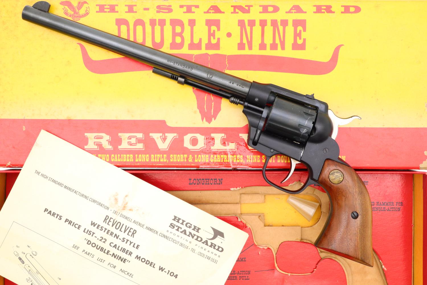 High Standard Model W-104 “Double Nine” Revolver, 1829599, FB01684 - Image 2
