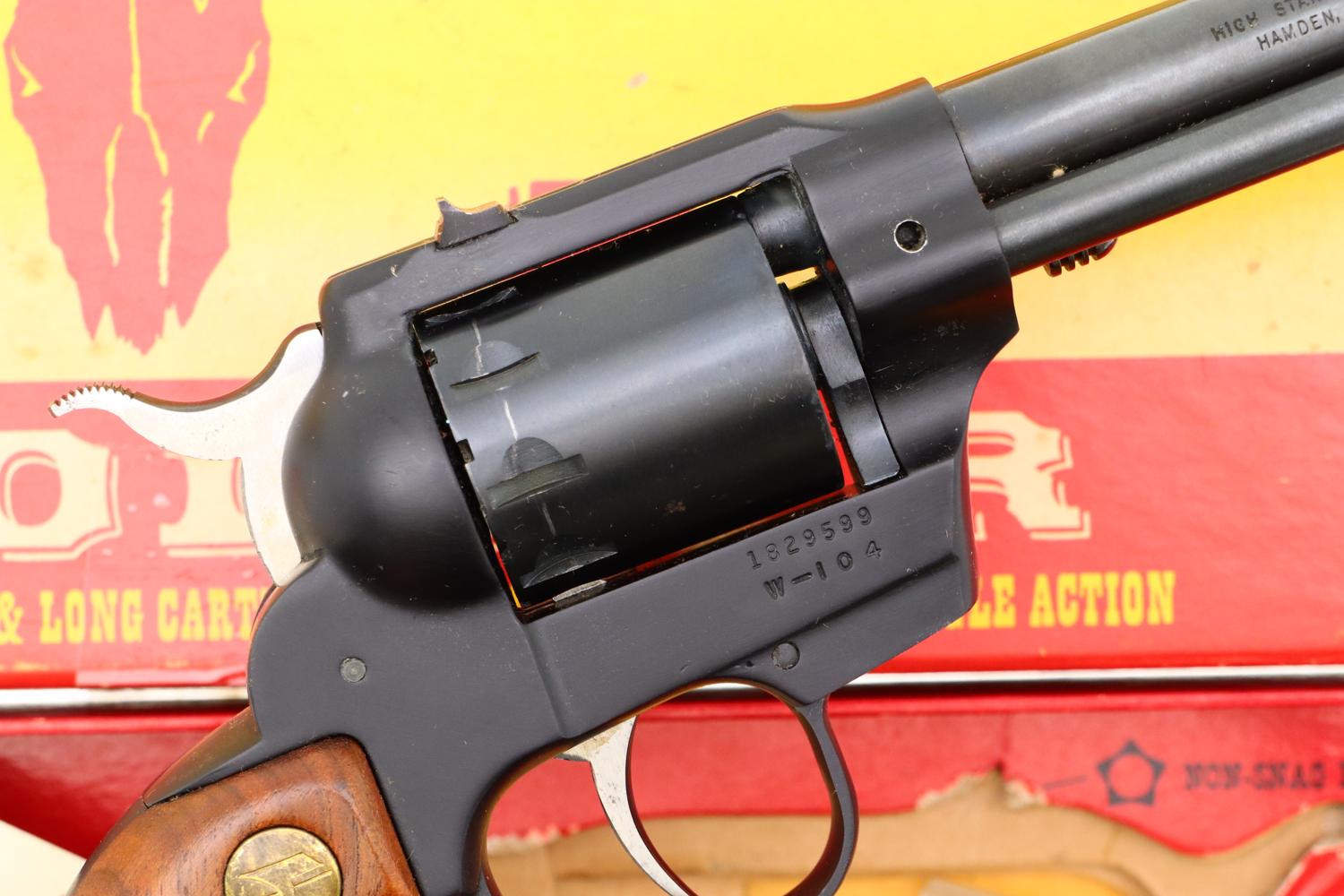 High Standard Model W-104 “Double Nine” Revolver, 1829599, FB01684 - Image 6