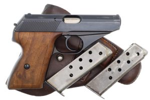 Mauser HSc Pistol, Rig, Late WWII, German Army, 823026, FB01638