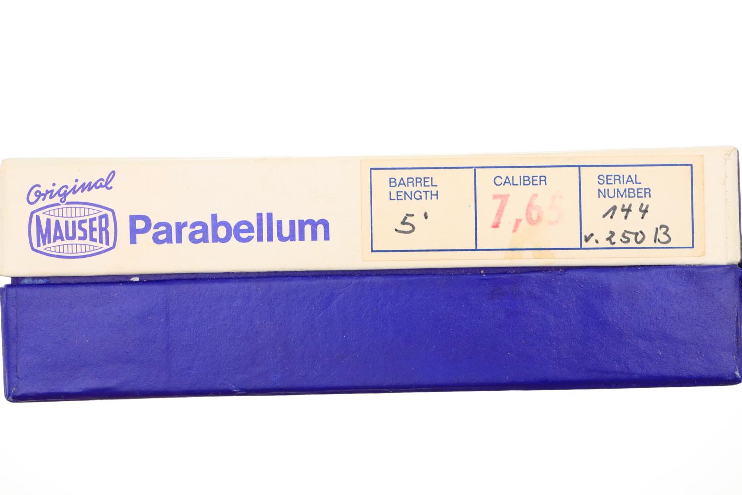 Mauser, P08 Luger, Bulgarian Commemorative, Boxed, 144von250B, FB01645 - Image 16