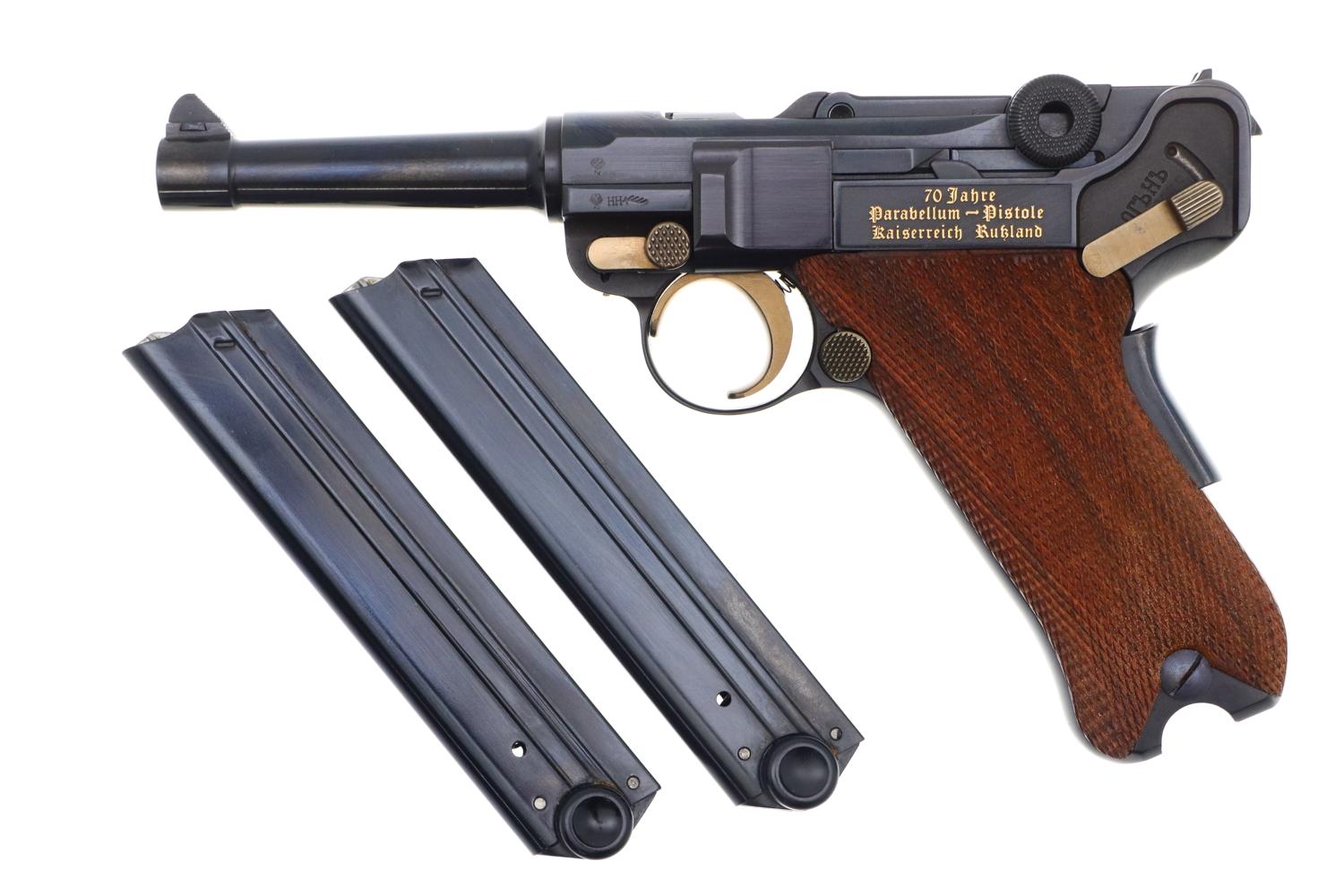 Mauser, P08 Luger, Russian Commemorative, Boxed, 144von250R, FB01644 - Image 2