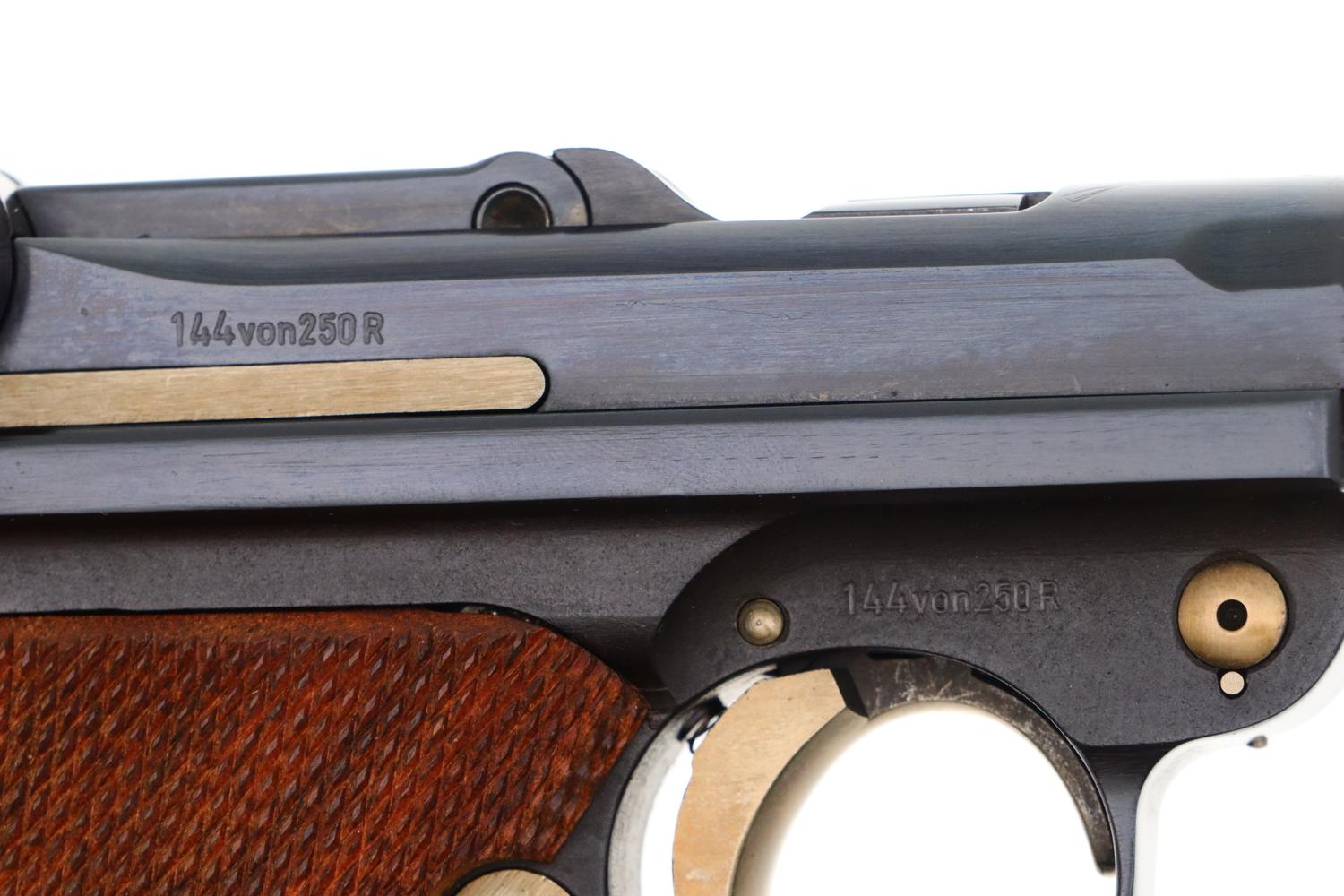 Mauser, P08 Luger, Russian Commemorative, Boxed, 144von250R, FB01644 - Image 8