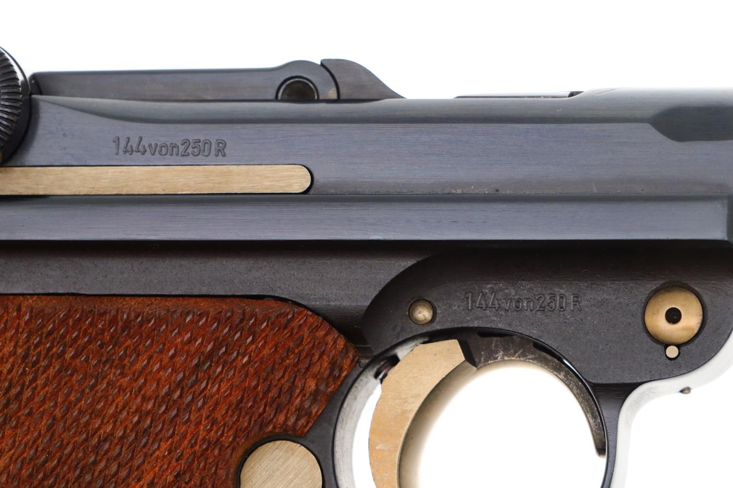 Mauser, P08 Luger, Russian Commemorative, Boxed, 144von250R, FB01644 - Image 9